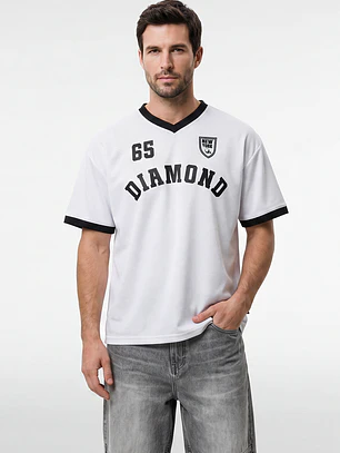Polera Deportiva Hombre Blanco