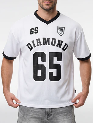 Polera Deportiva Hombre Blanco