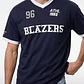 Polera Deportiva Hombre Azul - Miniatura 2