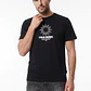 Polera Letras Relaxed Hombre Negro - Miniatura 1