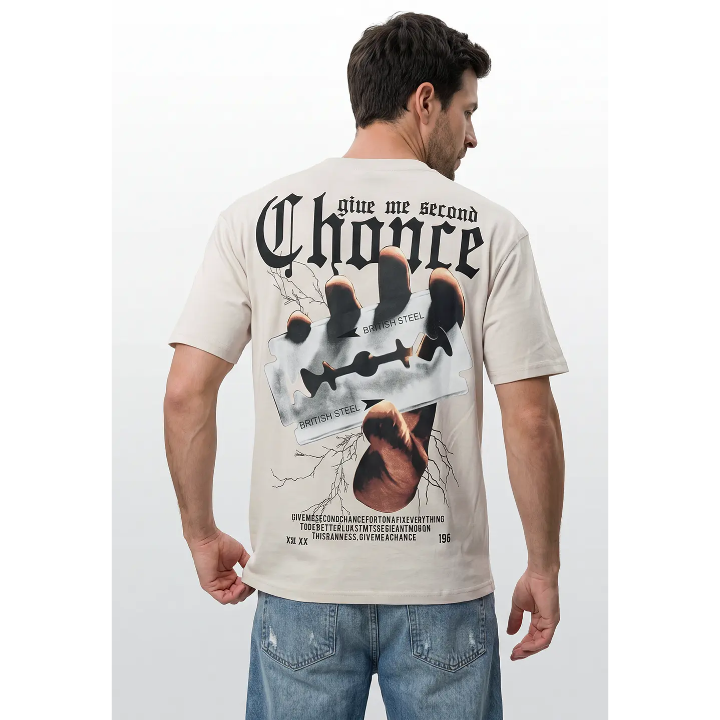 Polera Chance Hombre Beige 1