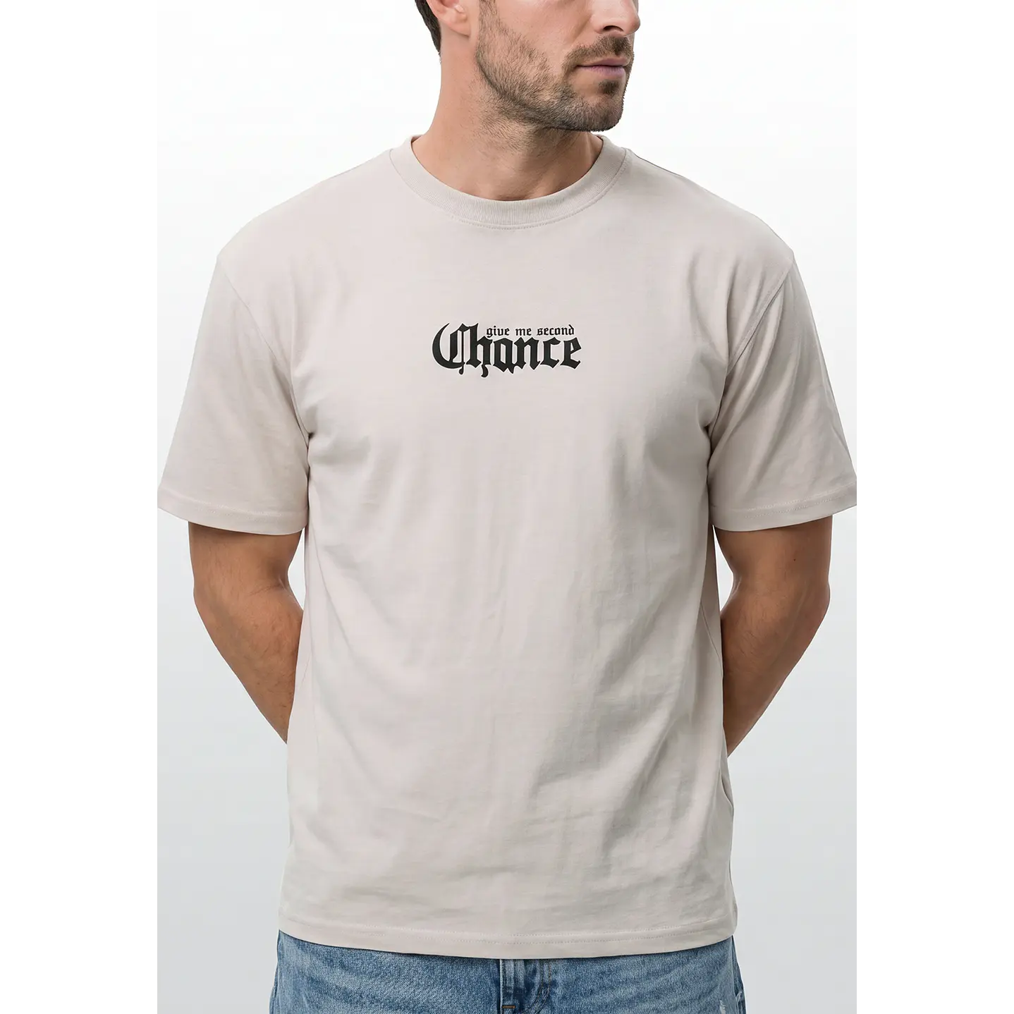 Polera Chance Hombre Beige 3