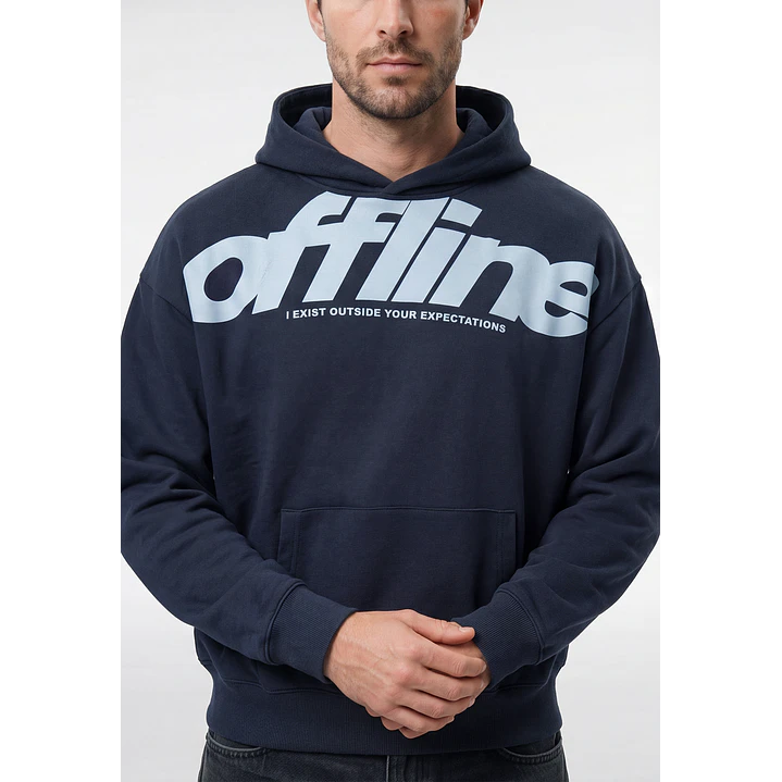 Polerón Moda Hombre Azul 2