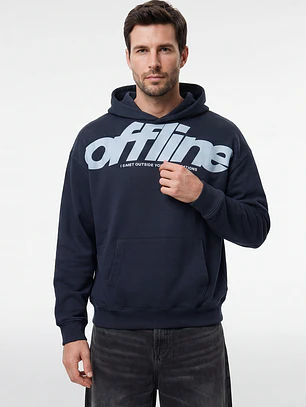 Polerón Moda Hombre Azul
