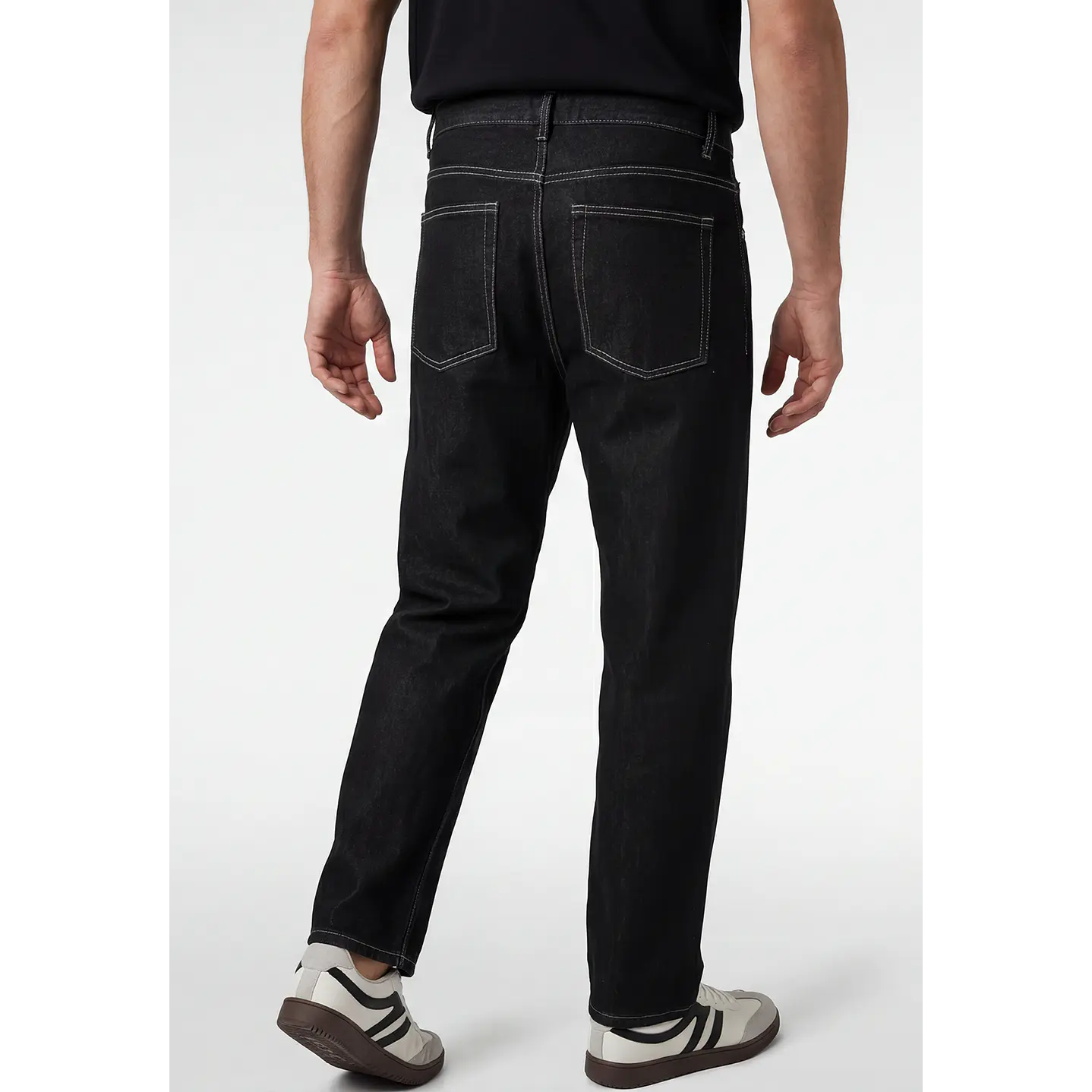 Jeans Baggy Loose Fit Hombre Azul 2