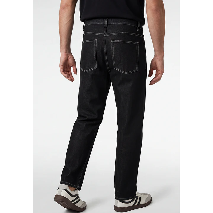 Jeans Baggy Loose Fit Hombre Azul 2