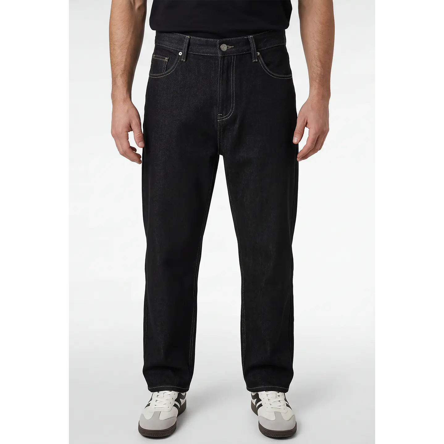 Jeans Baggy Loose Fit Hombre Azul 1
