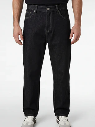Jeans Baggy Loose Fit Hombre Azul