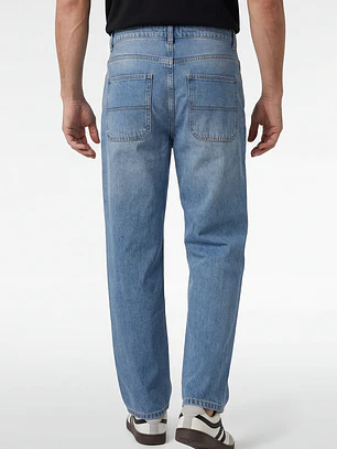 Jeans Skater Hombre Celeste