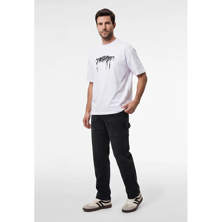 Jeans Carpintero Hombre Negro 3