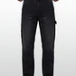 Jeans Carpintero Hombre Negro - Miniatura 1