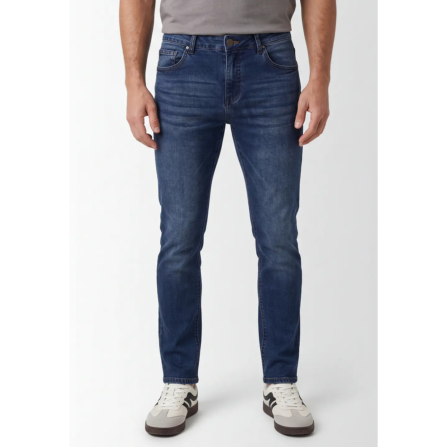 Jeans Slim Hombre Azul 1