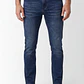 Jeans Slim Hombre Azul - Miniatura 1