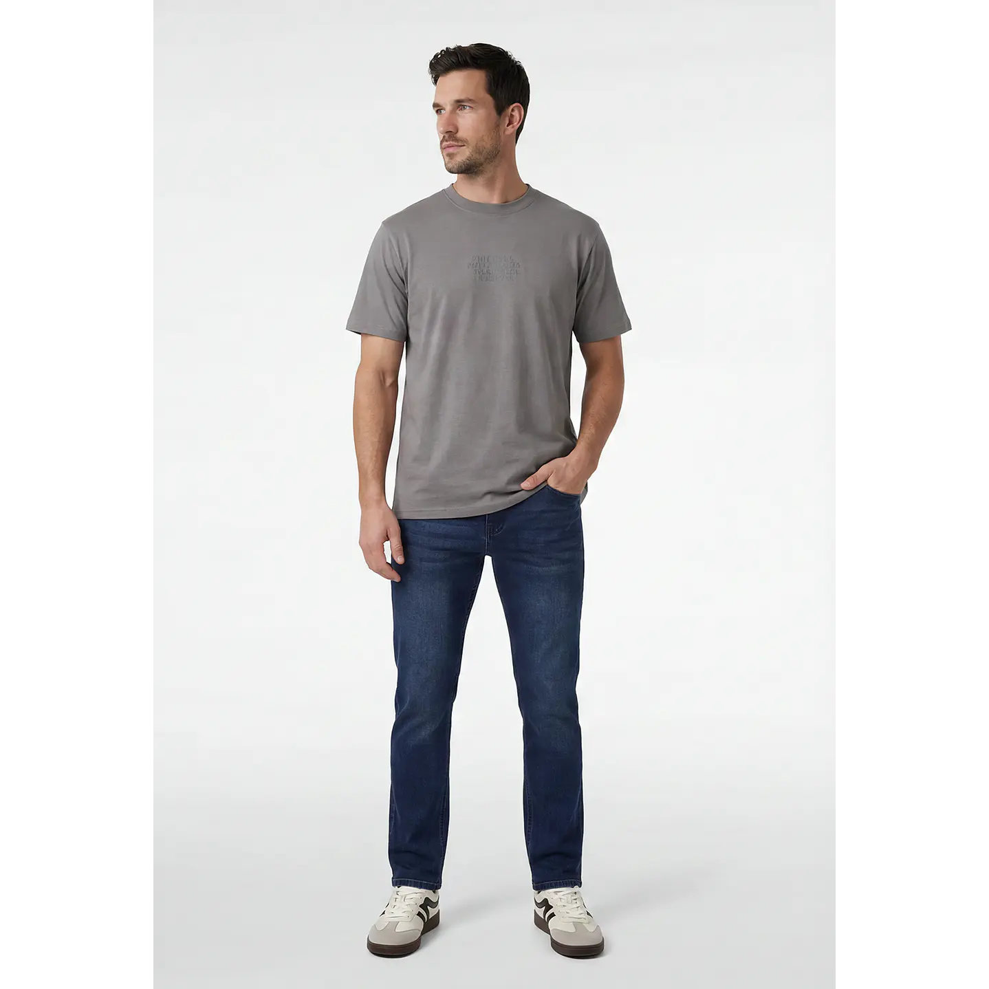 Jeans Slim Hombre Azul 3