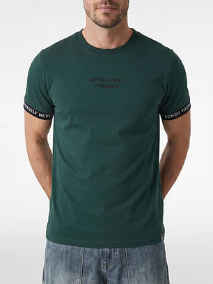 Polera Elasticada Hombre Verde