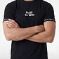 Polera Elasticada Hombre Negro - Miniatura 2