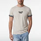 Polera Elasticada Hombre Beige - Miniatura 1