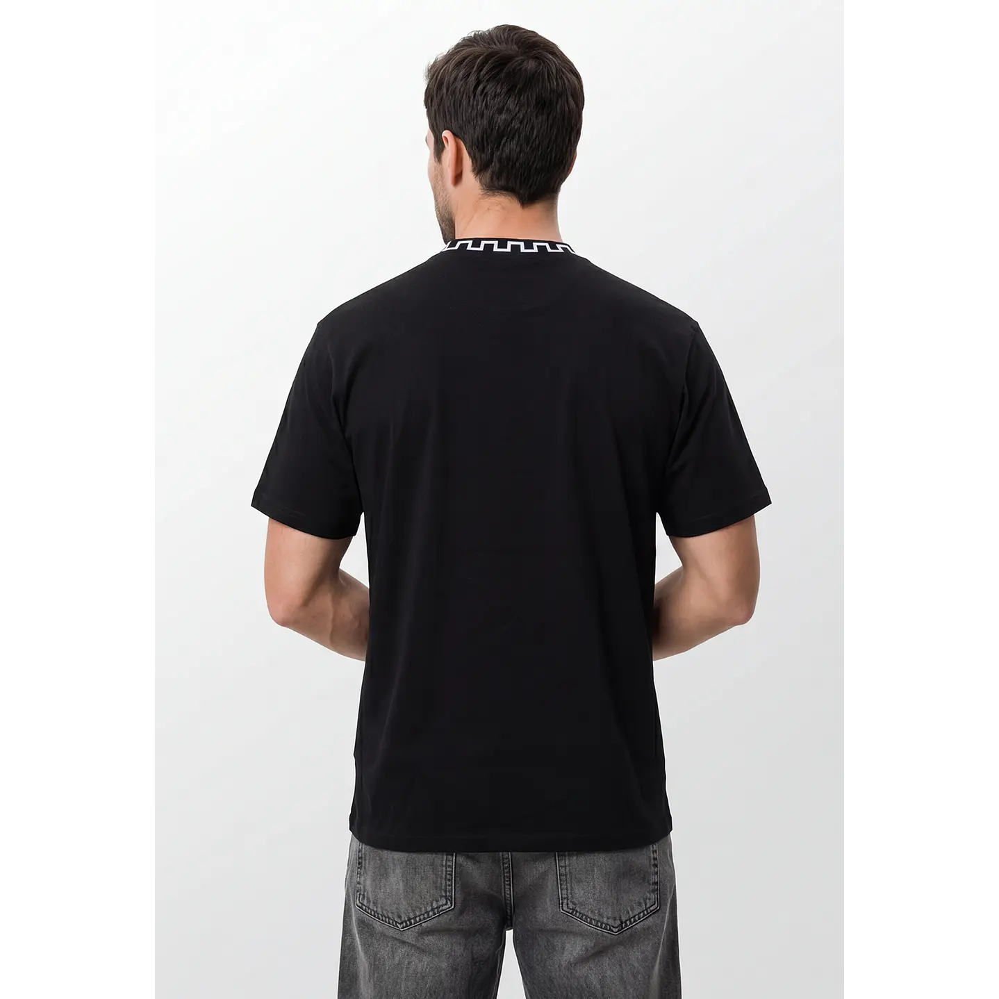 Polera Polo Hombre Negro 3