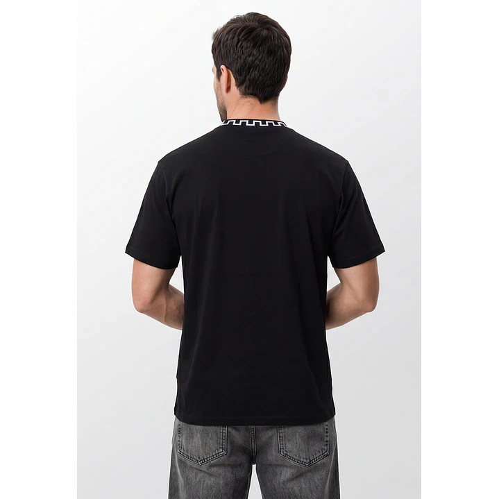 Polera Polo Hombre Negro 3