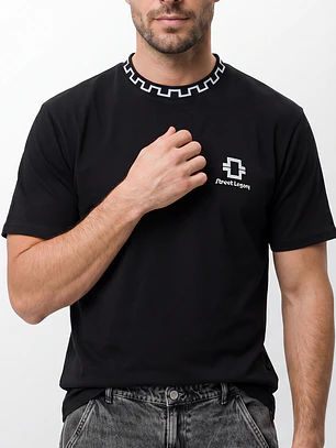 Polera Polo Hombre Negro
