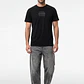 Polera Pique Hombre Negro - Miniatura 4
