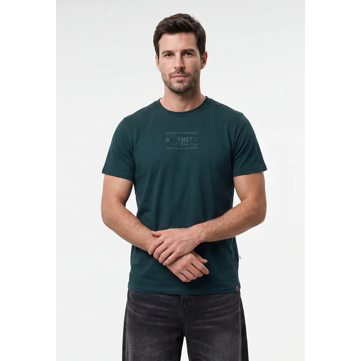 Polera Urban Edge Hombre Verde 1