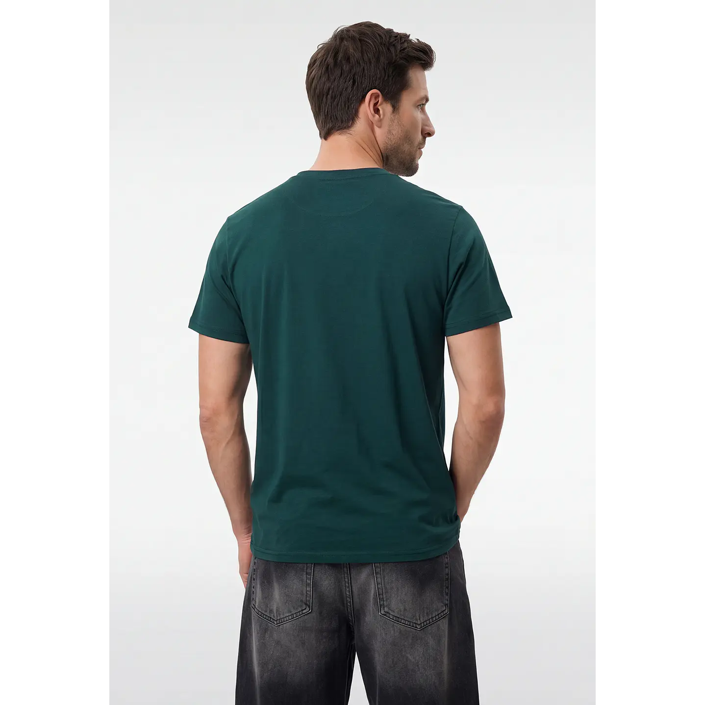 Polera Urban Edge Hombre Verde 3