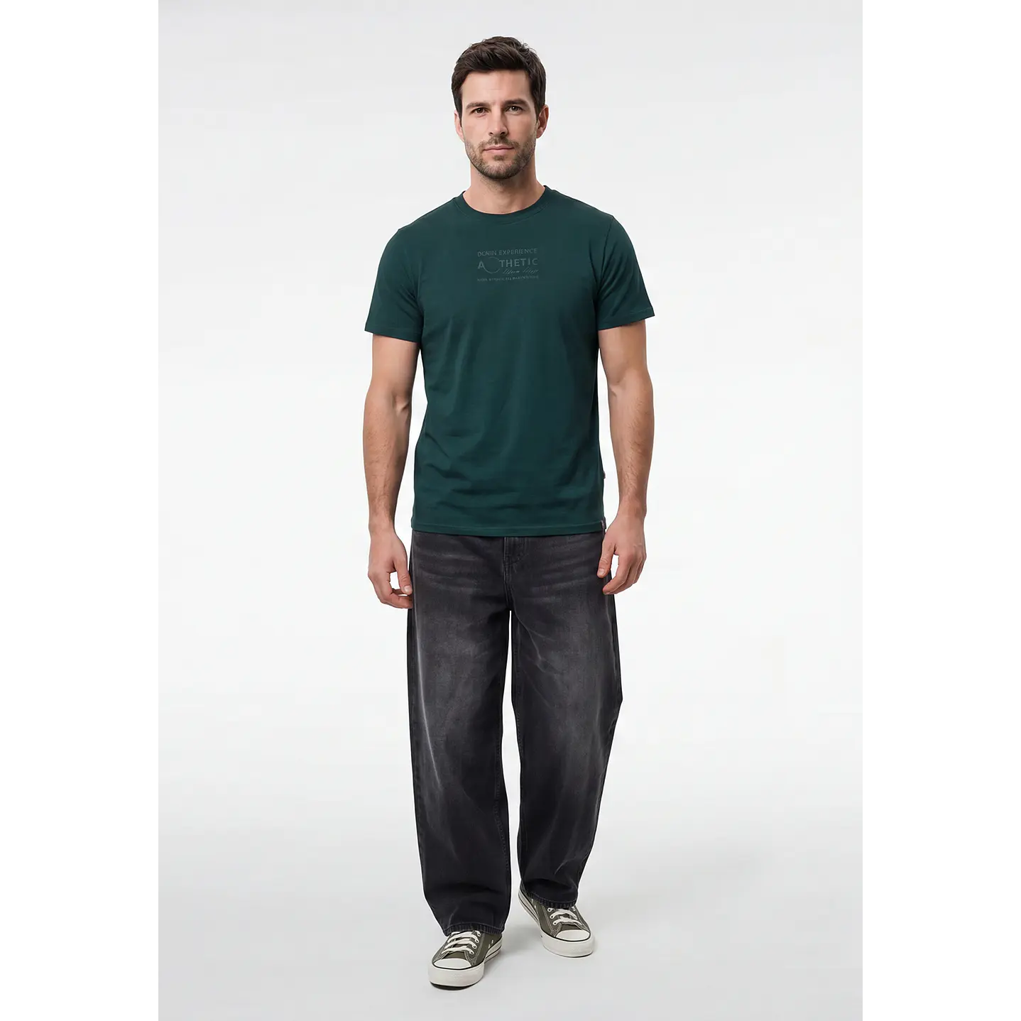 Polera Urban Edge Hombre Verde 4