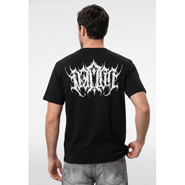 Polera Death Hombre Negro 3