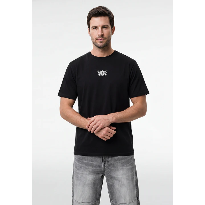 Polera Death Hombre Negro 1