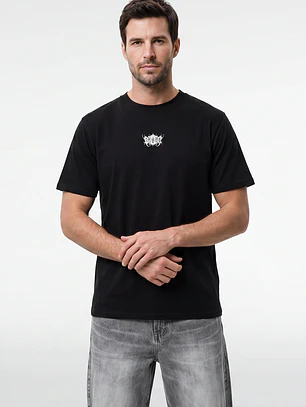 Polera Death Hombre Negro