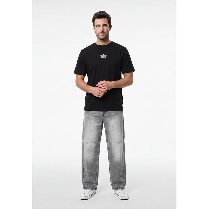 Polera Death Hombre Negro 4