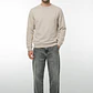 Polerón Básico Hombre Beige - Miniatura 4