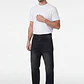 Jeans Corte Baggy Hombre Negro - Miniatura 3