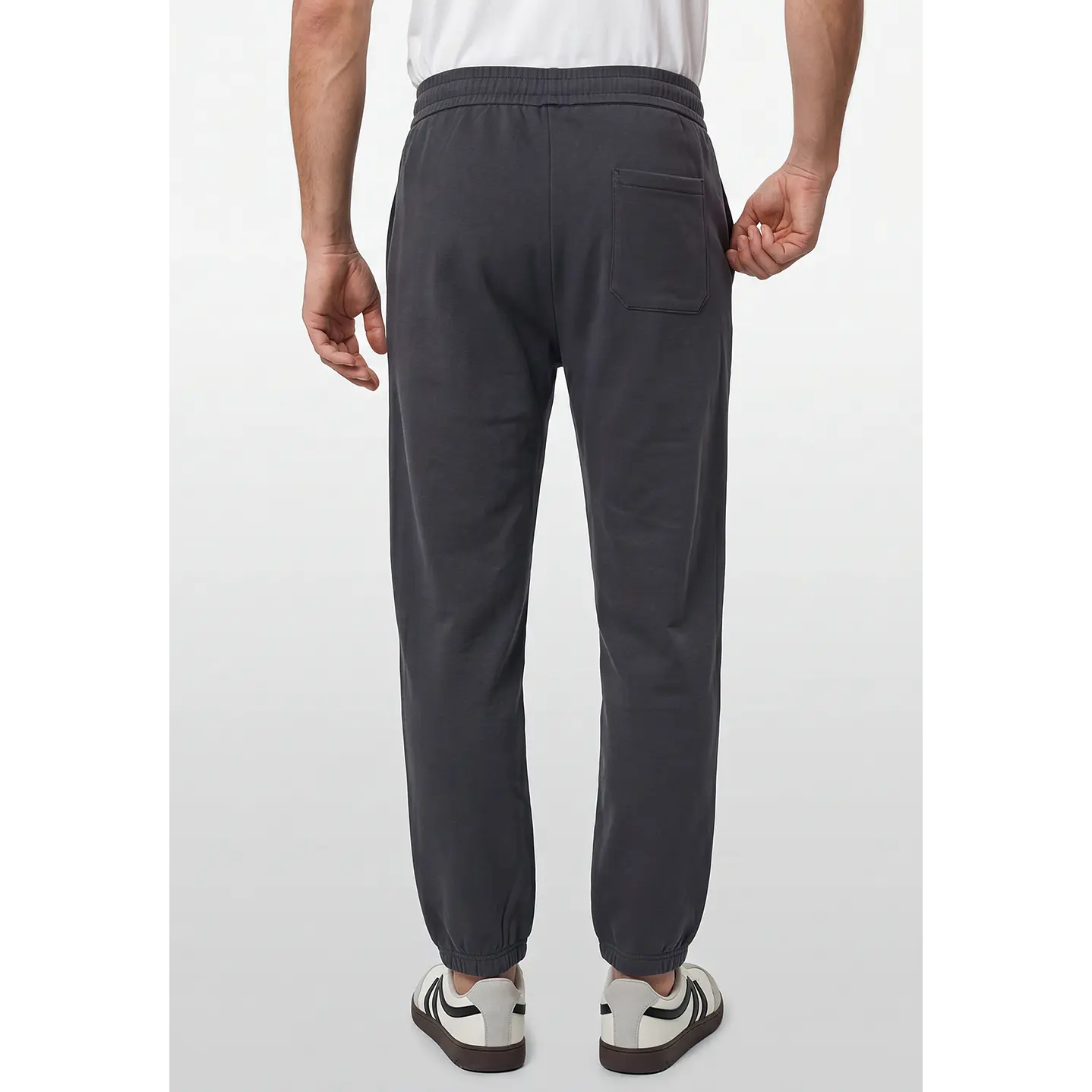 Buzo Básico Jogger Hombre Gris 2
