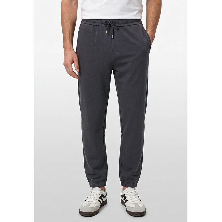 Buzo Básico Jogger Hombre Gris 1