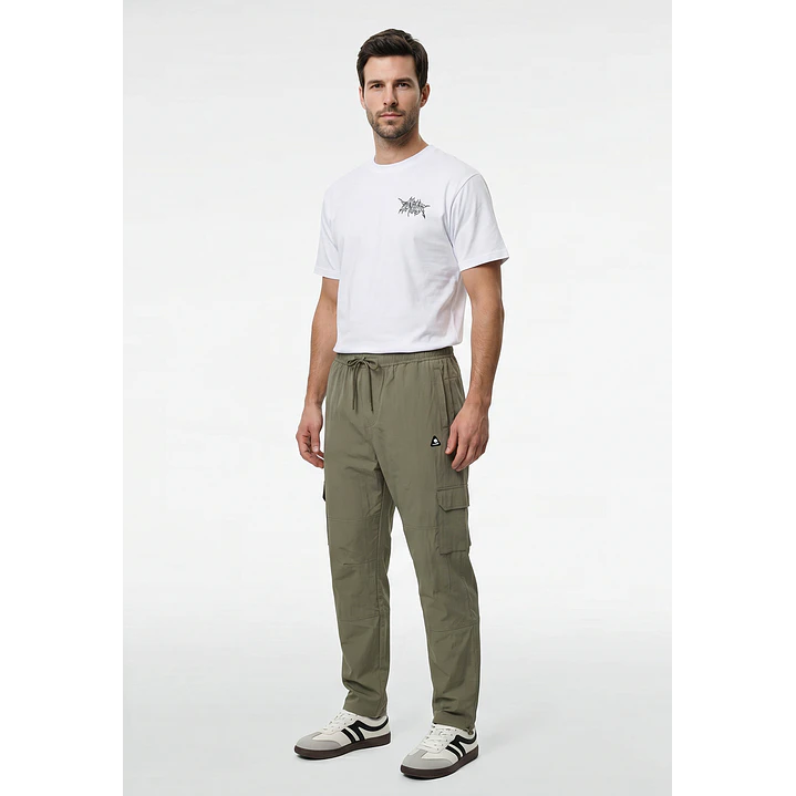 Pantalón Cargo Hombre Verde 3