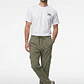 Pantalón Cargo Hombre Verde - Miniatura 4