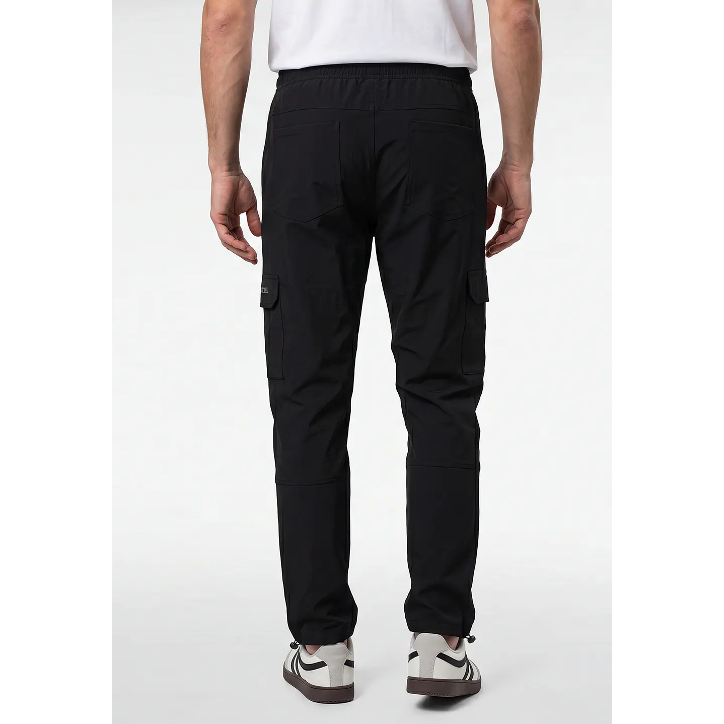 Pantalón Cargo Hombre Negro 2