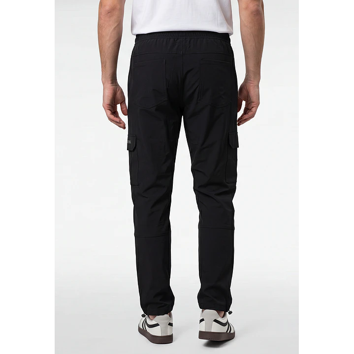 Pantalón Cargo Hombre Negro 2