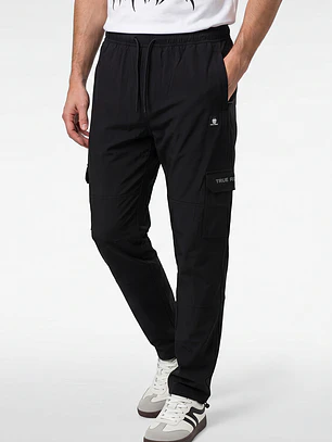 Pantalón Cargo Hombre Negro