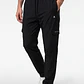 Pantalón Cargo Hombre Negro - Miniatura 1