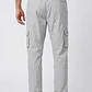 Pantalón Cargo Hombre Gris - Miniatura 2