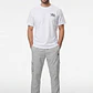 Pantalón Cargo Hombre Gris - Miniatura 4