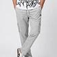 Pantalón Cargo Hombre Gris - Miniatura 1