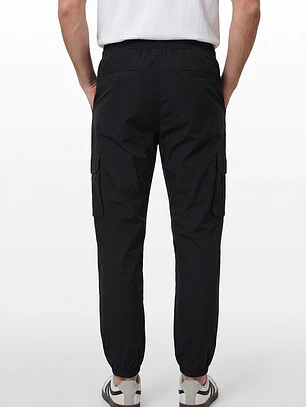 Pantalón Cargo Hombre Negro
