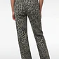 Pantalón Animal Print Flare Lola Café - Miniatura 2
