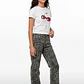 Pantalón Animal Print Flare Lola Café - Miniatura 4