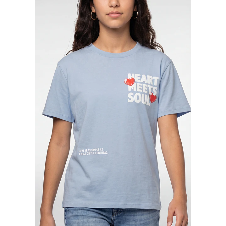 Polera Moda Relaxed Lola Celeste 2