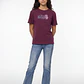 Polera Moda Relaxed Lola Burdeo - Miniatura 4